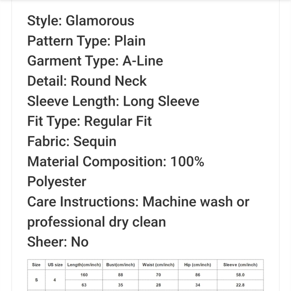 Navy Contrast Sequined Maxi Gown for Special Events - Picture 11 of 16